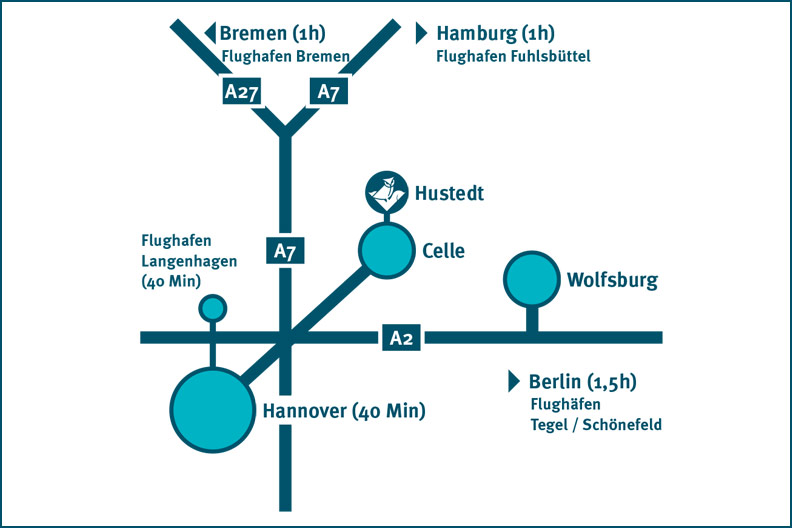 Anfahrtsskizze