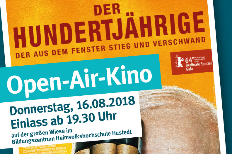 Voransicht des Plakats zum Open-Air-Kino